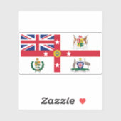 イギリス帝国国旗（ダンガースリー大戦） シール (シート)