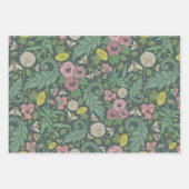 イギリス庭園のメドレー ラッピングペーパーシート (正面3)