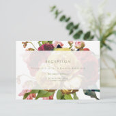 イギリス庭園 ウェディング レセプション カード (スタンド正面)