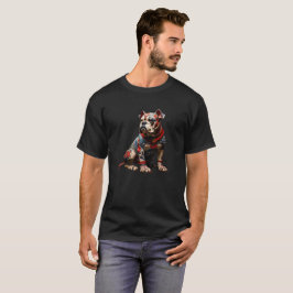イギリス式のブルドッグで戦士の服装|過去記事 Tシャツ