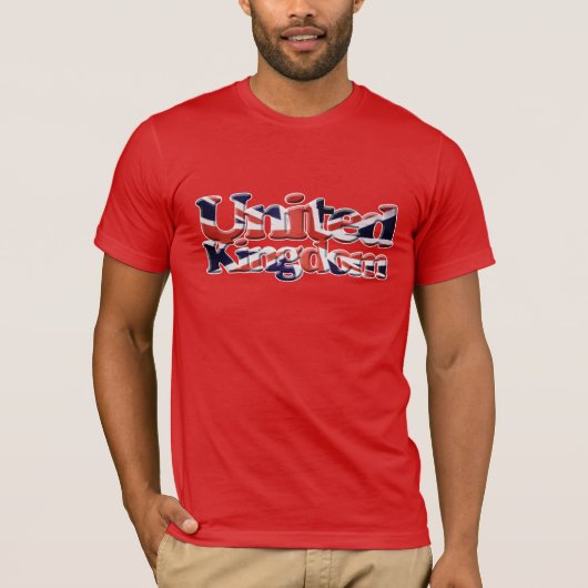 イギリス愛国同盟ジャック連合国旗 Tシャツ (正面)