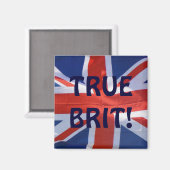 イギリス愛国国旗、ユニオンジャック、ユニオン国旗 マグネット (正面/裏面)