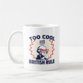 イギリス支配なんてクールじゃない コーヒーマグカップ (左)