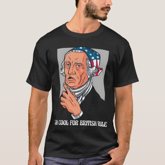 イギリス支配なんてクールすぎる ヴィンテージ Tシャツ (正面)