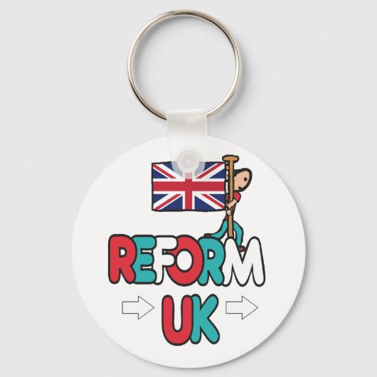 イギリス改革党 キーホルダー (正面)