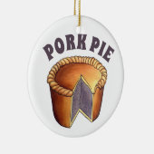 イギリス料理ポークパイセイボリーパストリー英国料理 セラミックオーナメント (右)