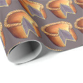 イギリス料理ポークパイセイボリーパストリー英国料理 ラッピングペーパー (ロールコーナー)