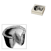 イギリス料理ポークパイセイボリーパストリー英国料理 ラバースタンプ (押印)