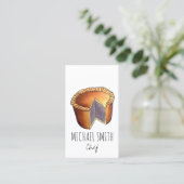 イギリス料理ポークパイセイボリーパストリー英国料理 名刺 (スタンド正面)