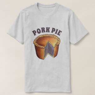 イギリス料理ポークパイセイボリーパストリー英国料理 Tシャツ