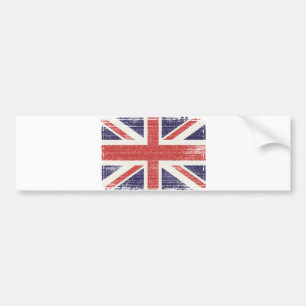イギリス旗のヴィンテージ バンパーステッカー