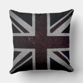 イギリス旗のヴィンテージ#4 クッション (裏面)