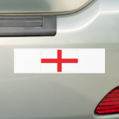 イギリス旗 バンパーステッカー (車上)