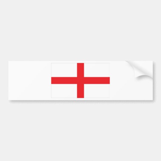 イギリス旗 バンパーステッカー (正面)