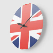 イギリス旗 ラージ壁時計 (傾斜)