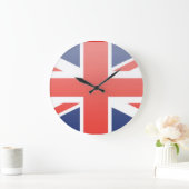 イギリス旗 ラージ壁時計 (ホーム)