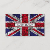 イギリス旗 名刺 (裏面)