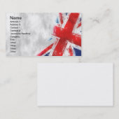 イギリス旗 名刺 (正面/裏面)