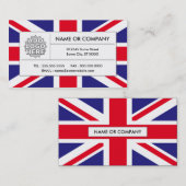 イギリス旗 名刺 (正面/裏面)