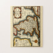 イギリス旧古古美術館地図 ジグソーパズル (縦)