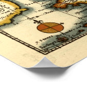 イギリス旧古古美術館地図 ポスター (角)