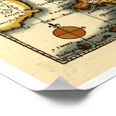 イギリス旧古古美術館地図 ポスター (角)