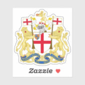 イギリス植民地の東インド会社エンブレム シール (シート)