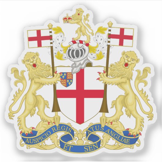 イギリス植民地の東インド会社エンブレム シール (正面)