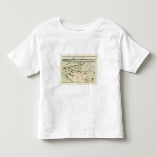 イギリス海峡 トドラーTシャツ (正面)