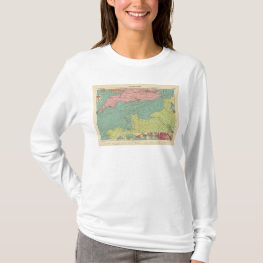 イギリス海峡 Tシャツ (正面)