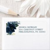 イギリス海軍 返送先ラベル ラベル (インサイチュ)