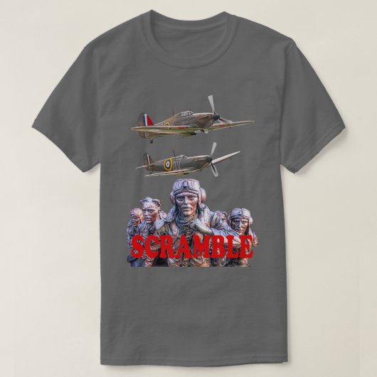 イギリス激戦 Tシャツ (デザイン正面)