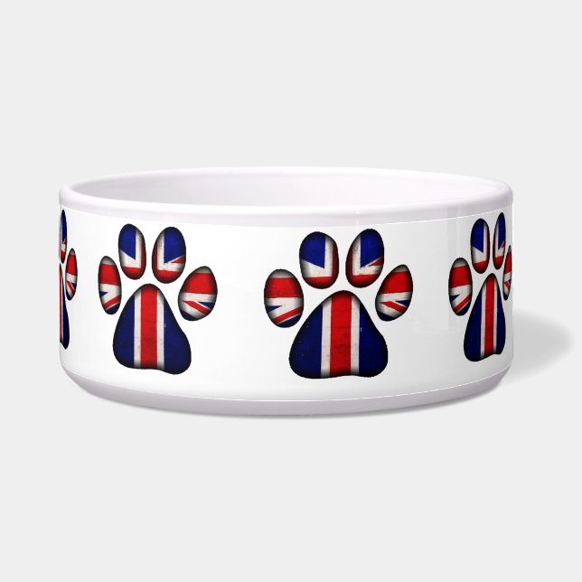 イギリス犬用食器 ボウル (正面)