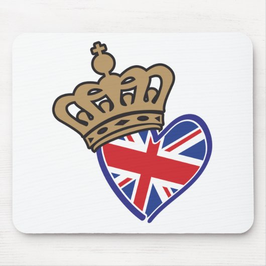 イギリス王室の愛 マウスパッド (正面)