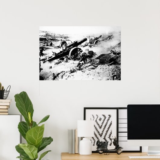 イギリス砲兵 ポスター (ホームオフィス)