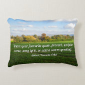 イギリス秋の田舎パーソナライズされた- アクセントクッション