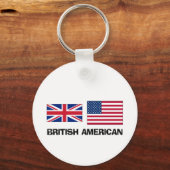 イギリス系アメリカ人 キーホルダー (正面)