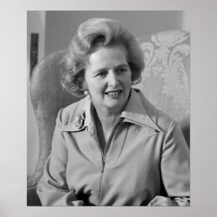 イギリス素晴らしのマーガレット・サッチャー首相 ポスター