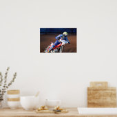 イギリス素晴らしスピードウェイモーターサイクルアクション ポスター (キッチン)
