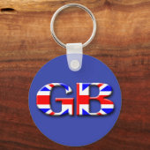 イギリス素晴らしフラグ キーホルダー (正面)