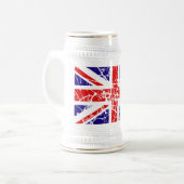 イギリス素晴らしフラグ ビールジョッキ (正面左)