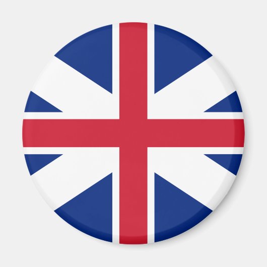 イギリス素晴らしフラグ(1707-1800)磁石 マグネット (正面)