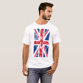 イギリス素晴らしフラグ Tシャツ (正面フル)