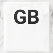 イギリス素晴らしユーロ 楕円形シール (バッグ)