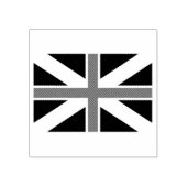 イギリス素晴らし国旗(1707-1800)ウッドアートスタンプ ラバースタンプ (インプリント)