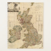 イギリス素晴らし（アイルランド） プランナー手帳 (正面)