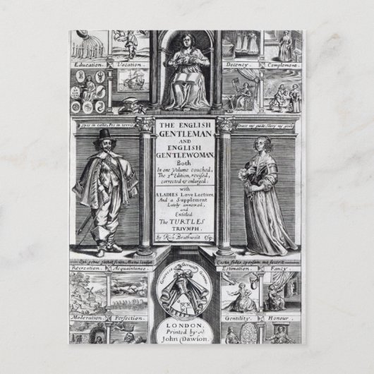 イギリス紳士への先駆け ポストカード (正面)