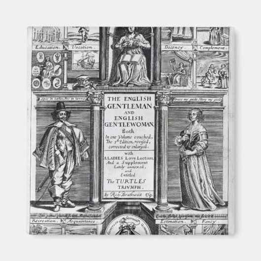 イギリス紳士への先駆け マグネット (正面)