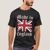 イギリス統一されたで作られたイギリス国旗の組合ジャック Tシャツ (正面)