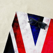 イギリス統一されたイギリス国旗のビーチタオル ビーチタオル (インサイチュ)